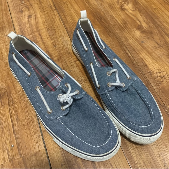GAP Chambray Boat Shoes Size 9# Men’s - Picture 3 of 7